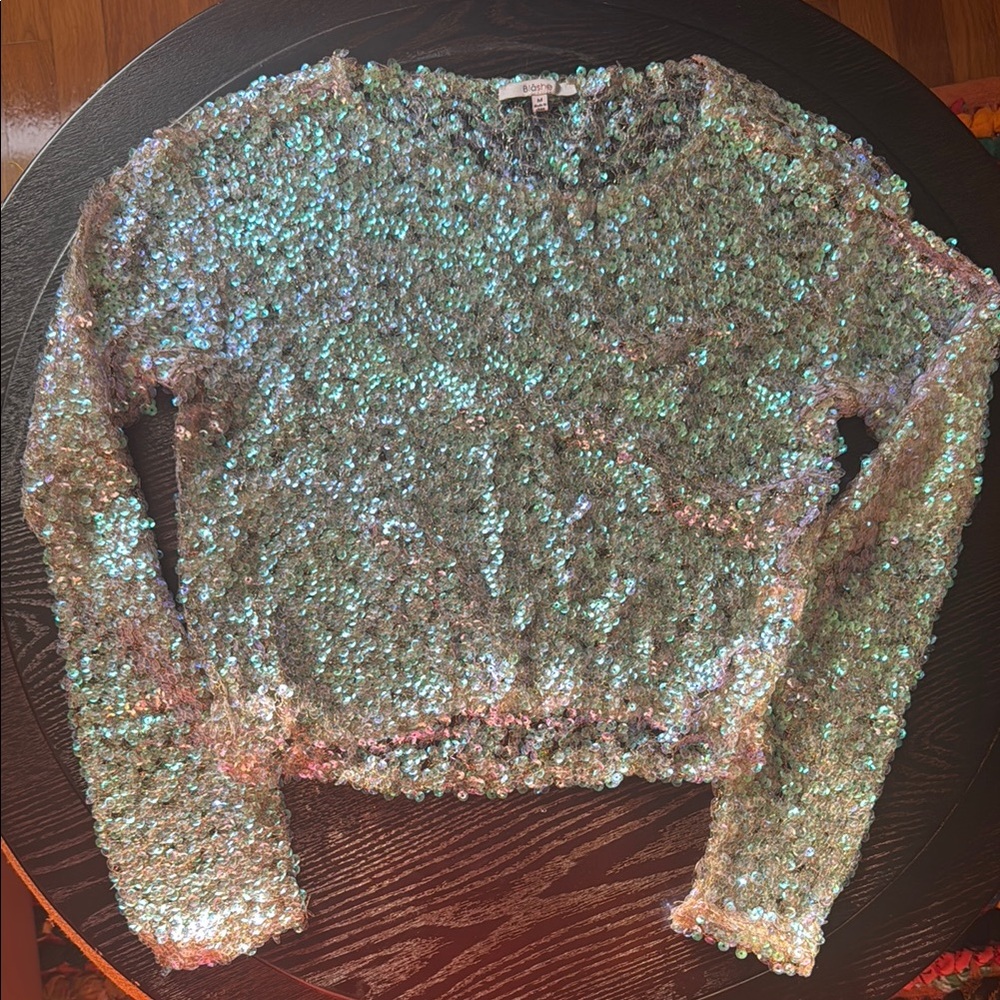 Sequin Embellished Sweater